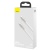 Кабель Baseus Cafule Metal (PD) Type-C - Type-C 100W 5A/1m (CATJK-C02) (White) кабель baseus cafule metal (pd) type-c - type-c 100w 5a/1m (catjk-c02) (white)