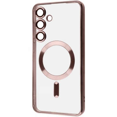 Купить чохол tpu metallic full camera with magsafe для samsung s936 galaxy s25 plus (rose gold) онлайн