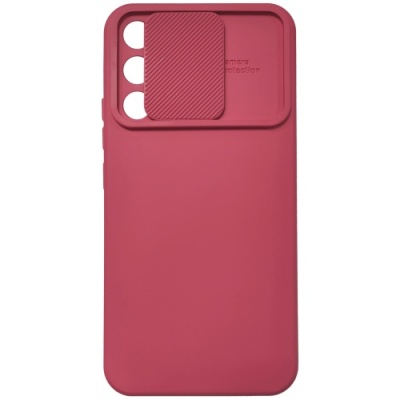Купить силіконовий чохол soft tpu armor camshield для samsung a346 galaxy a34 5g - wine red онлайн