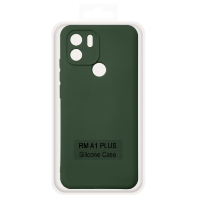 Купить чохол soft silicone case full для xiaomi redmi a1 plus/a2 plus/poco c50/c51 (dark green) онлайн