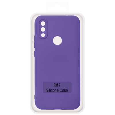 Купить чохол soft silicone case full для xiaomi redmi 7 (elegant purple) онлайн