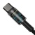 кабель baseus tungsten gold type-c - type-c 100w/2m (catwj-a01) (black) 