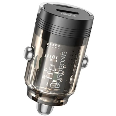 Автомобільний Зарядний Пристрій Borofone BZ29 1Type-C/30W/PD (Чорний)