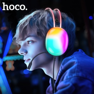 навушники для комп'ютера hoco w109 plus (чорний) 