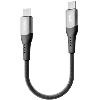 кабель ridea rc-us42 ultrastrong type-c - type-c 60w 0.25m (чорний) 