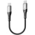 кабель ridea rc-us42 ultrastrong type-c - type-c 60w 0.25m (чорний) 