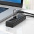 USB HUB Hoco HB25 Easy mix 4-in-1 converter (Type-C to USB3.0+USB2.0*3) (Чорний) usb hub hoco hb25 easy mix 4-in-1 converter (type-c to usb3.0+usb2.0*3) (чорний)