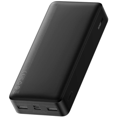 додаткова батарея power bank baseus bipow digital display 15w 20000mah overseas edition black (ppbd050101) 