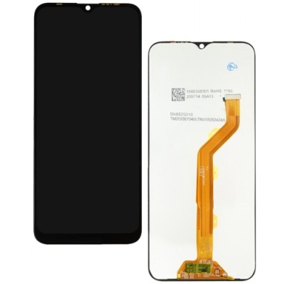 дисплей для tecno spark 4/camon 12 (kc2/kc8/kc27/kc28/cc7) в зборі з сенсором (чорний)