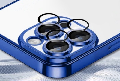 Купить чохол tpu metallic full camera with magsafe для apple iphone 15 pro (blue) онлайн