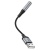 Перехідник Hoco LS36 USB - AUX (3.5mm)(female) 0.12m(Чорний) перехідник hoco ls36 usb - aux (3.5mm)(female) 0.12m(чорний)