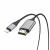 кабель hdmi hoco ua15 lightning - hdmi 2m (сірий) 