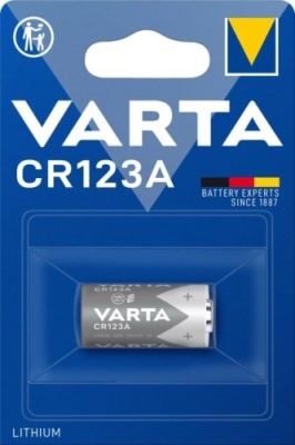 батарейка varta cr123a (1шт) 