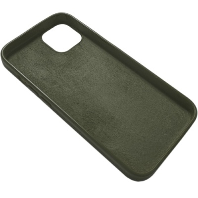 Купить чохол silicone case для apple iphone 13 (35) dark olive - full онлайн
