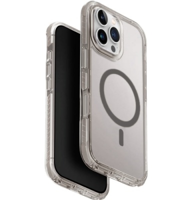Купить чохол nj0yny magsafe "combat triple-layered" для apple iphone 16 pro max (сірий) онлайн