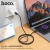 кабель hoco x122 silicone usb - microusb 2.4a/1m (чорний) 