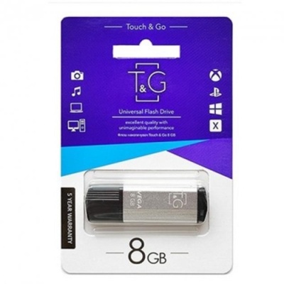 usb флеш-накопичувач tg 8gb vega 121 (стальний) 