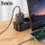 мережевий зарядний пристрій hoco n61 1usb/18w/qc3.0 + 1type-c/20w/pd + (type-c - type-c) (чорний) 