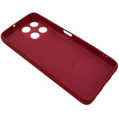 Купить силіконовий чохол soft tpu armor для honor x6a - wine red онлайн
