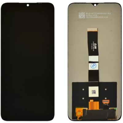 дисплей для xiaomi redmi 9a/ redmi 9c/ redmi 10a/ poco c3 з чорним тачскріном (flycdi)