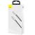 Кабель Baseus Cafule Metal (PD) Type-C - Type-C 100W 5A/1m (CATJK-C01) (Black) кабель baseus cafule metal (pd) type-c - type-c 100w 5a/1m (catjk-c01) (black)