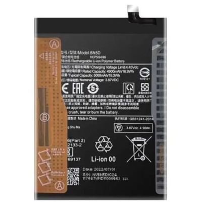 акумулятор bn5d для xiaomi redmi note 11, redmi note 11 5g, redmi note 11s, redmi note 12s (original quality)