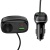 Розгалужувач прикурювача HOCO Z59A PD96W (1 роз'єм прикурювача/2USB/2Type-C/240W) (Чорний