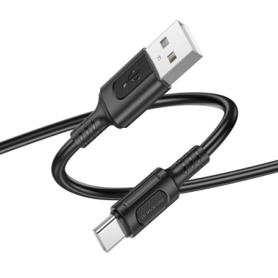 кабель borofone bx111 usb - type-c 3a/1m (чорний) 