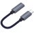 перехідник hoco ua29a type-c(male) to lightning(female) 0.15m (сірий) 