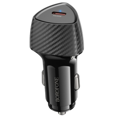 Автомобільний Зарядний Пристрій Borofone BZ31B 1Type-C/30W/PD (Чорний)