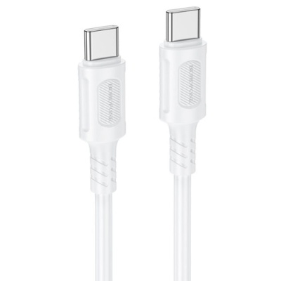 кабель borofone bx111 type-c - type-c 60w/1m (білий) 