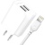 Мережевий Зарядний Пристрій XO L35D 2USB/2.1A + (USB - Lightning) (Бiлий) мережевий зарядний пристрій xo l35d 2usb/2.1a + (usb - lightning) (бiлий)