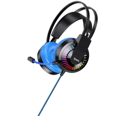 навушники для комп'ютера hoco w105 (синій) 