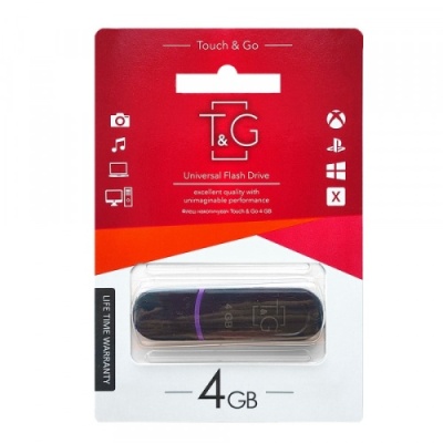usb флеш-накопичувач tg 4gb jet 012 (чорний) 