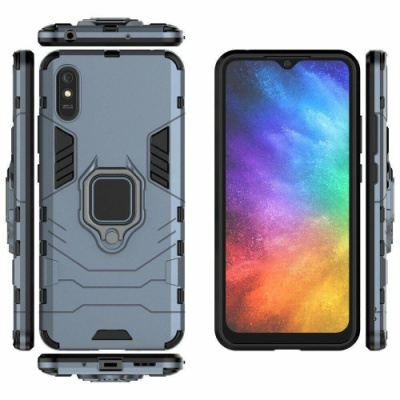 Купить чохол-накладка armor magnet для xiaomi redmi 9a - blue онлайн