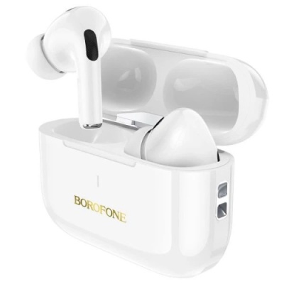 бездротові навушники (tws) borofone bw59 plus (білий) 