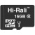 карта пам'яті hi-rali microsdhc 16gb uhs-1 10 class (чорний) 