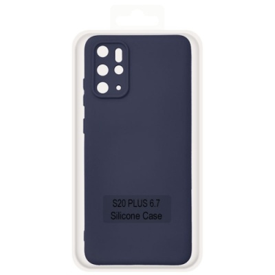 Купить чохол soft silicone case full для samsung g985 galaxy s20 plus (dark blue) онлайн