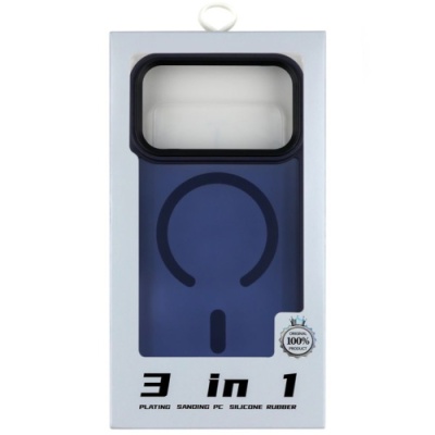 Купить чохол shadowmatte magsafe для apple iphone 17 pro max (dark blue) онлайн