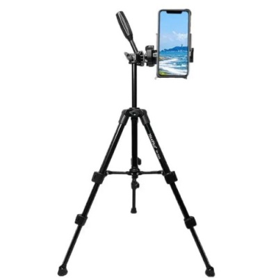 штатив neepho np-3180 (не знімний майданчик+тримач/50-136см) (чорний) 