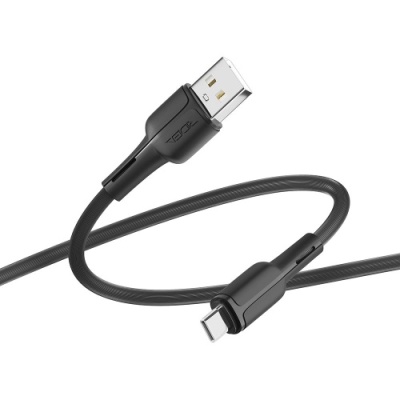 кабель ridea rc-co10 commonpro/1m usb - type-c 3a (чорний) 