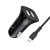 Автомобільний Зарядний Пристрій SkyDolphin SZ08T 2USB/2.4A + (USB - Type-C) (Чорний)