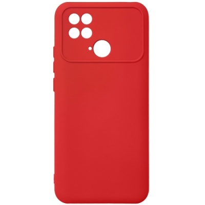 Купить чохол soft silicone case full для xiaomi poco c40 4g (red) онлайн