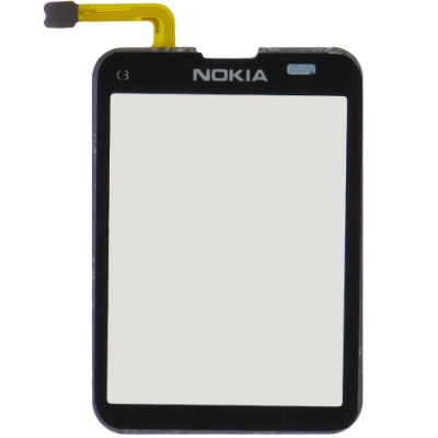 сенсор (тачскрин) для nokia c3-01 (чорний)