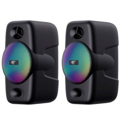 колонки havit hv-sk213 usb rgb (2*3вт) 