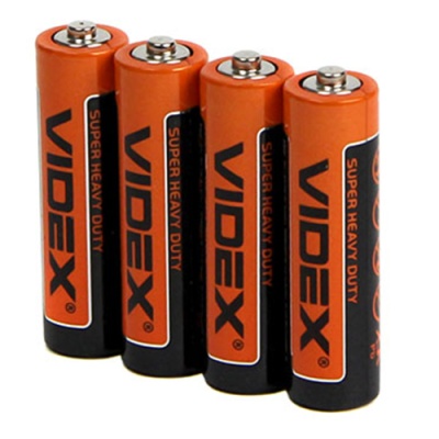 батарейка videx r6 aa (4шт) 