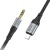 кабель aux hoco upa26 3.5mm(male) - lightning(male) 1m (чорний) 