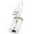 Перехідник HOCO UA41 USB - RJ45 (білий apricot) перехідник hoco ua41 usb - rj45 (білий apricot)