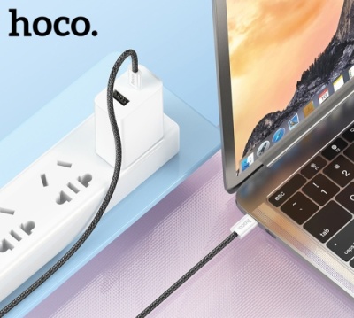 кабель hoco x104 source (pd) type-c - type-c 60w/2m (чорний) 