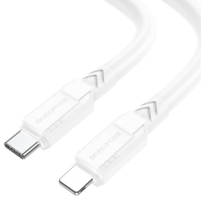 кабель borofone bx81 type-c - lightning (pd) 20w 1m (білий) 